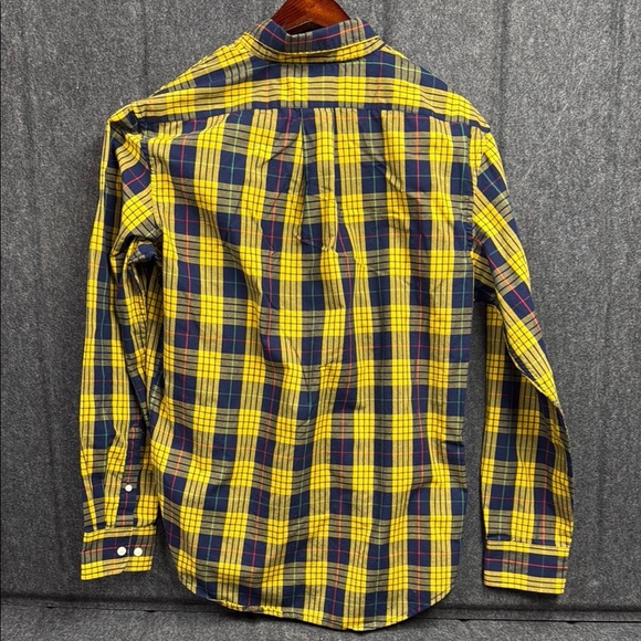 U.S. Polo Assn. Yellow and Blue Casual Button Down Shirt - Picture 3 of 5